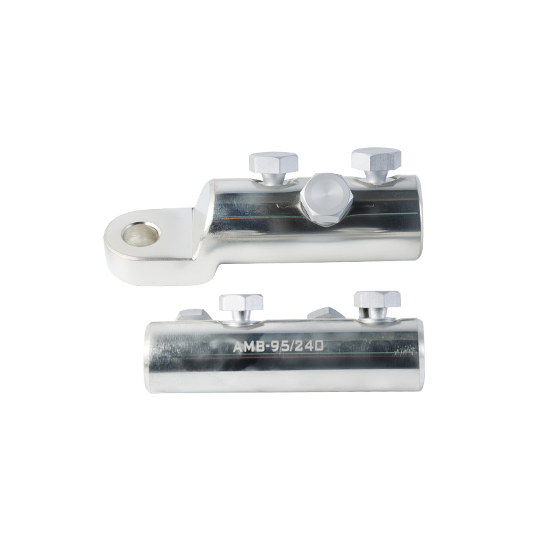 Bolted LPBL Aluminum Tube Connector for overhead conductor splicing, supplied by an Aluminum Tube Connector Supplier