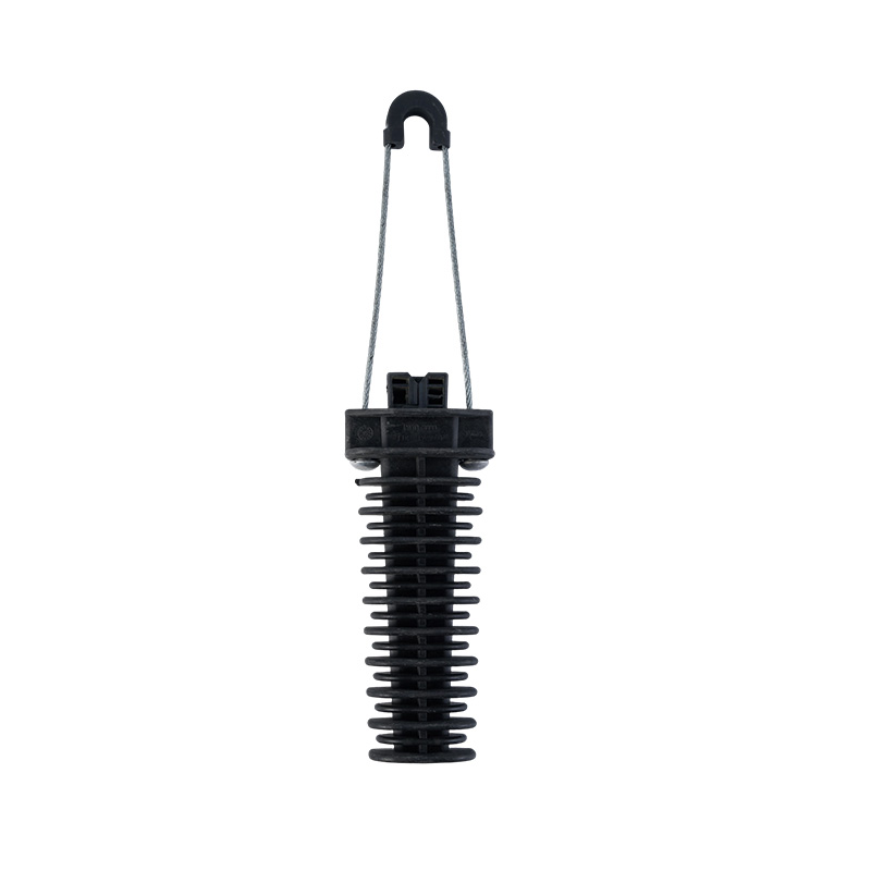 PA2000 ABC Dead End Clamp for ABC cable, insulated dead end clamp with wedge grip and steel suspension bail