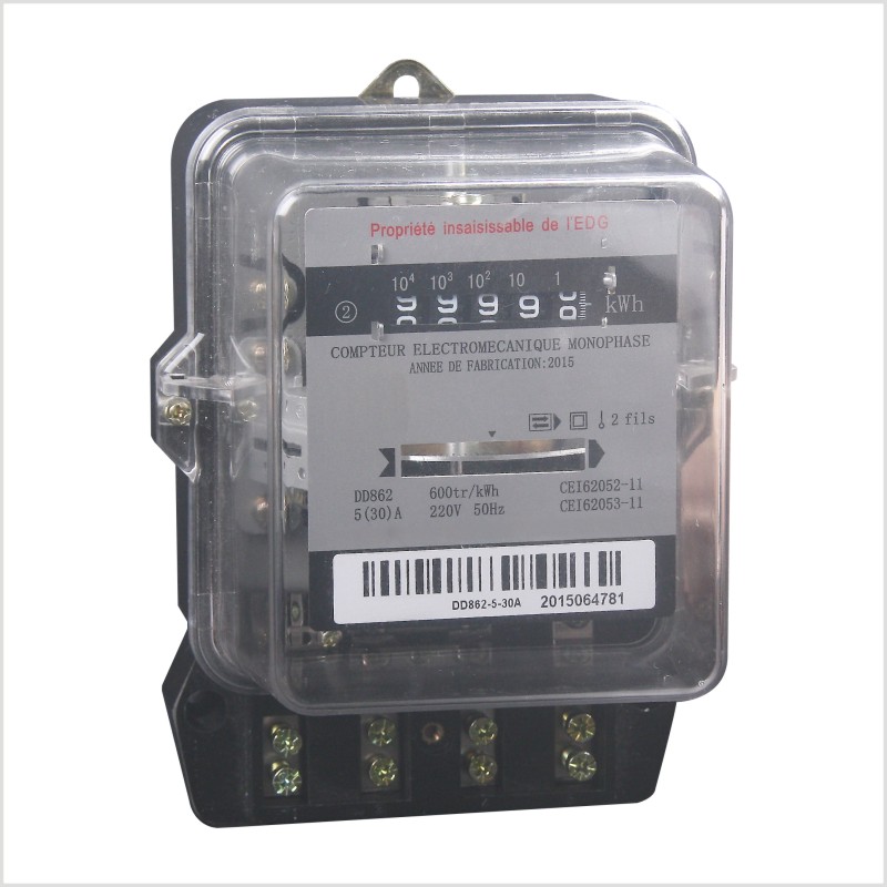 DD862/DT862 Single Phase Watt-hour Meter